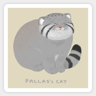 Content Pallas's cat Sticker